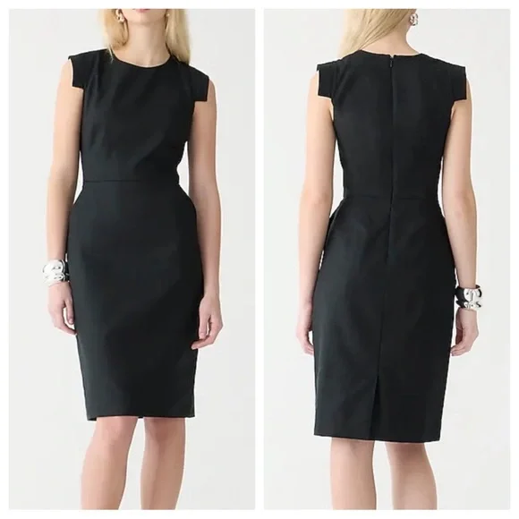 J. Crew | Dresses | J Crew Resume Dress In Stretch Linen 2 Nwt | Poshmark